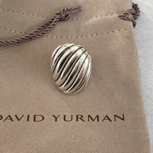 Authentic David Yurman Cable Ring, Size 6